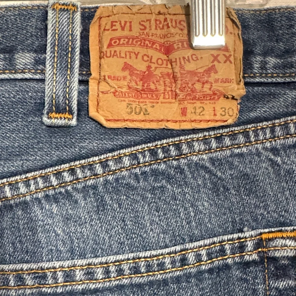 Levi’s 501  Blue Denim Jeans